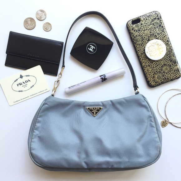Prada Handbags - PRADA Small Tessuto Bag
